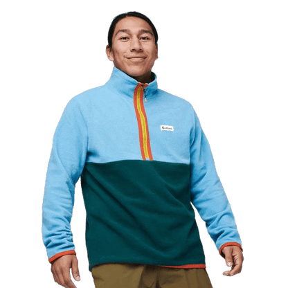 Cotopaxi Outerwear S / River & Deep Ocean 3-Day Swift Ship: Cotopaxi - Men's Amado Fleece