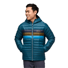 Cotopaxi Outerwear XS / Abyss Stripes Cotopaxi - Men's Fuego Down Hooded Jacket