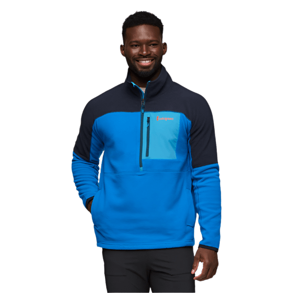 Cotopaxi Outerwear XS / Carbon & Atlantic Cotopaxi - Men's Abrazo Half-Zip Fleece Jacket