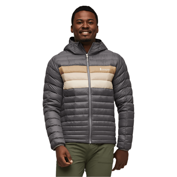 Cotopaxi Outerwear XS / Cinder Stripes Cotopaxi - Men's Fuego Down Hooded Jacket