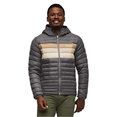 Cotopaxi Outerwear XS / Cinder Stripes Cotopaxi - Men's Fuego Down Hooded Jacket