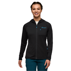 Cotopaxi Outerwear XS / Cotopaxi Black Cotopaxi - Women's Otero Fleece Full-Zip Hooded Jacket