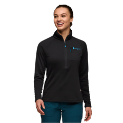 Cotopaxi Outerwear XS / Cotopaxi Black Cotopaxi - Women's Otero Fleece Half-Zip Pullover