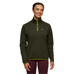 Cotopaxi Outerwear XS / Heather Woods Cotopaxi - Women's Envo Fleece Quarter-Zip Pullover