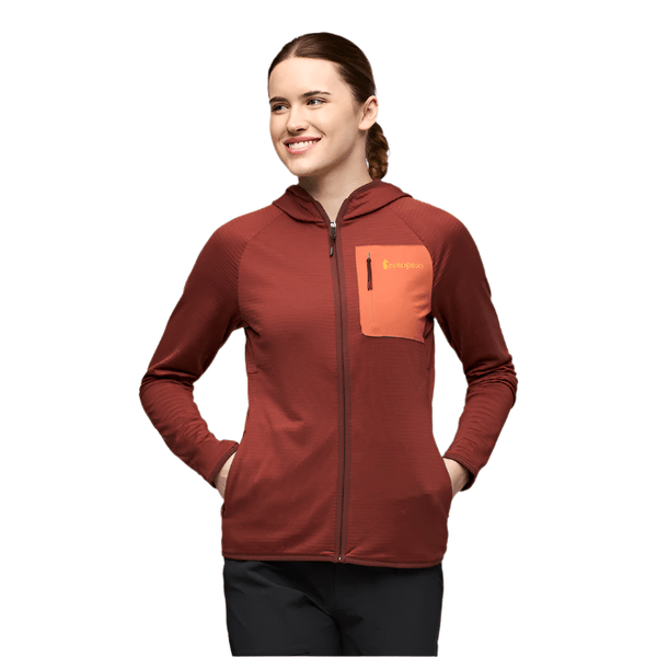 Cotopaxi Outerwear XS / Rusty Cotopaxi - Women's Otero Fleece Full-Zip Hooded Jacket
