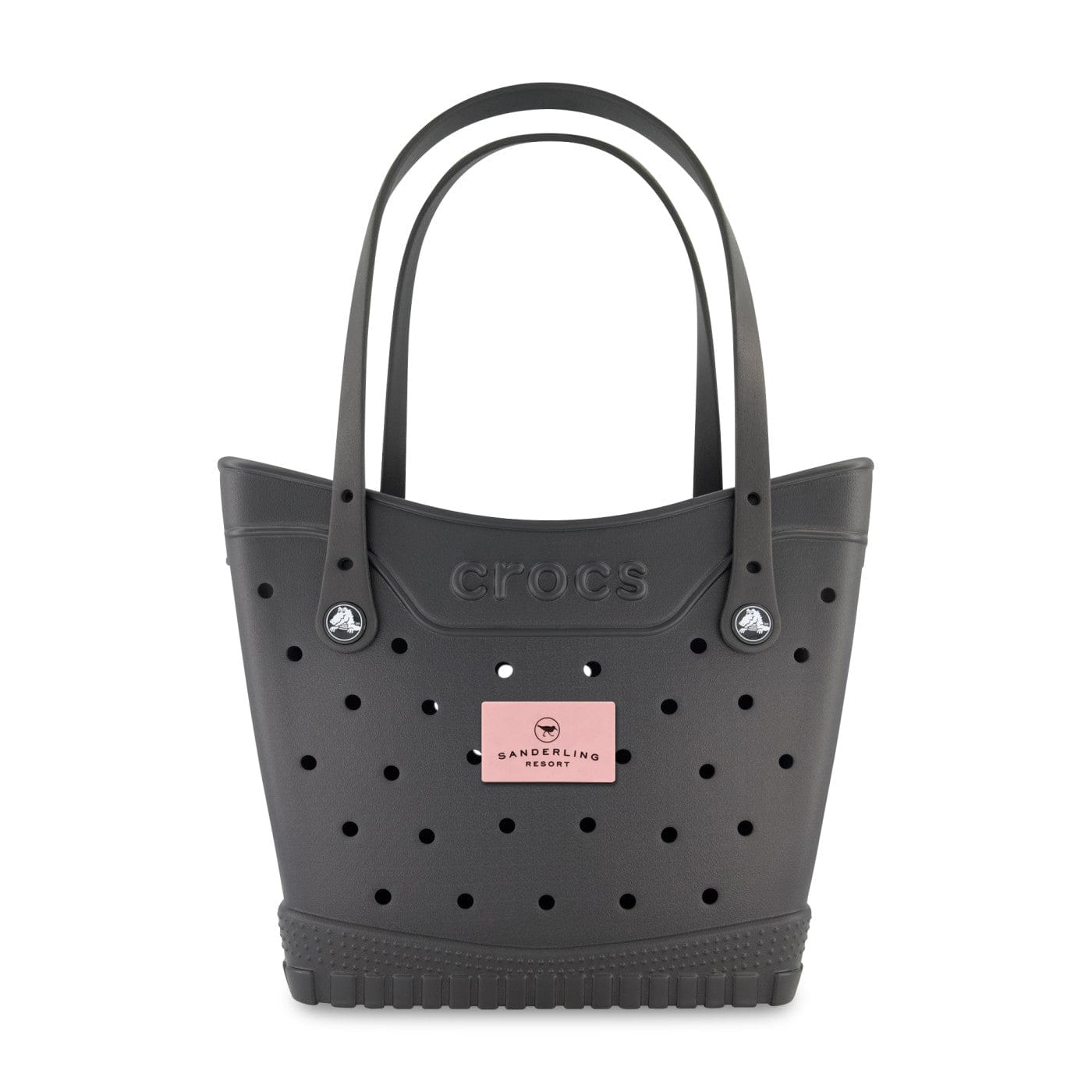 Crocs Bags One Size / Black/Powder Pink Crocs - Classic Medium Tote