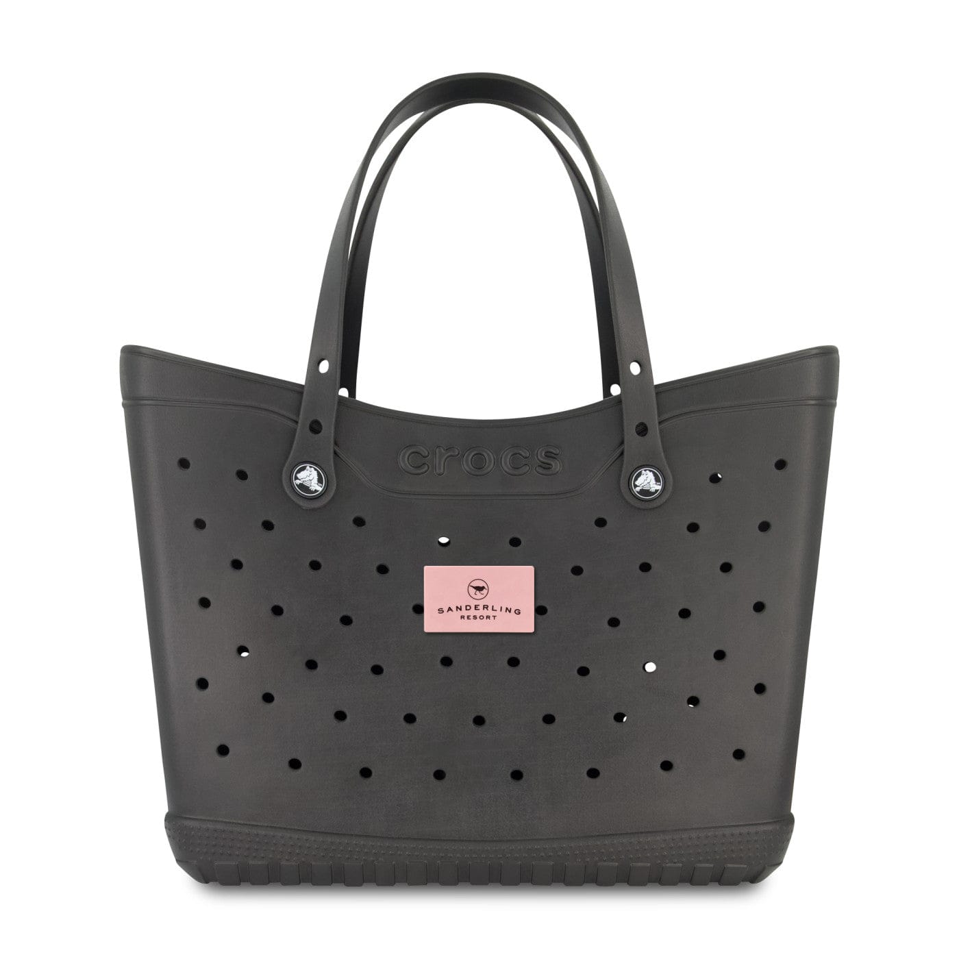 Crocs Bags One Size / Black/Powder Pink Crocs - Large Medium Tote