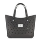 Crocs Bags One Size / Black/White Crocs - Large Medium Tote