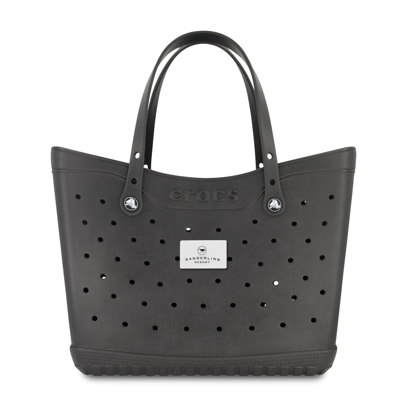 Crocs Bags One Size / Black/White Crocs - Large Medium Tote