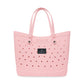 Crocs Bags One Size / Powder Pink/Black Crocs - Large Medium Tote