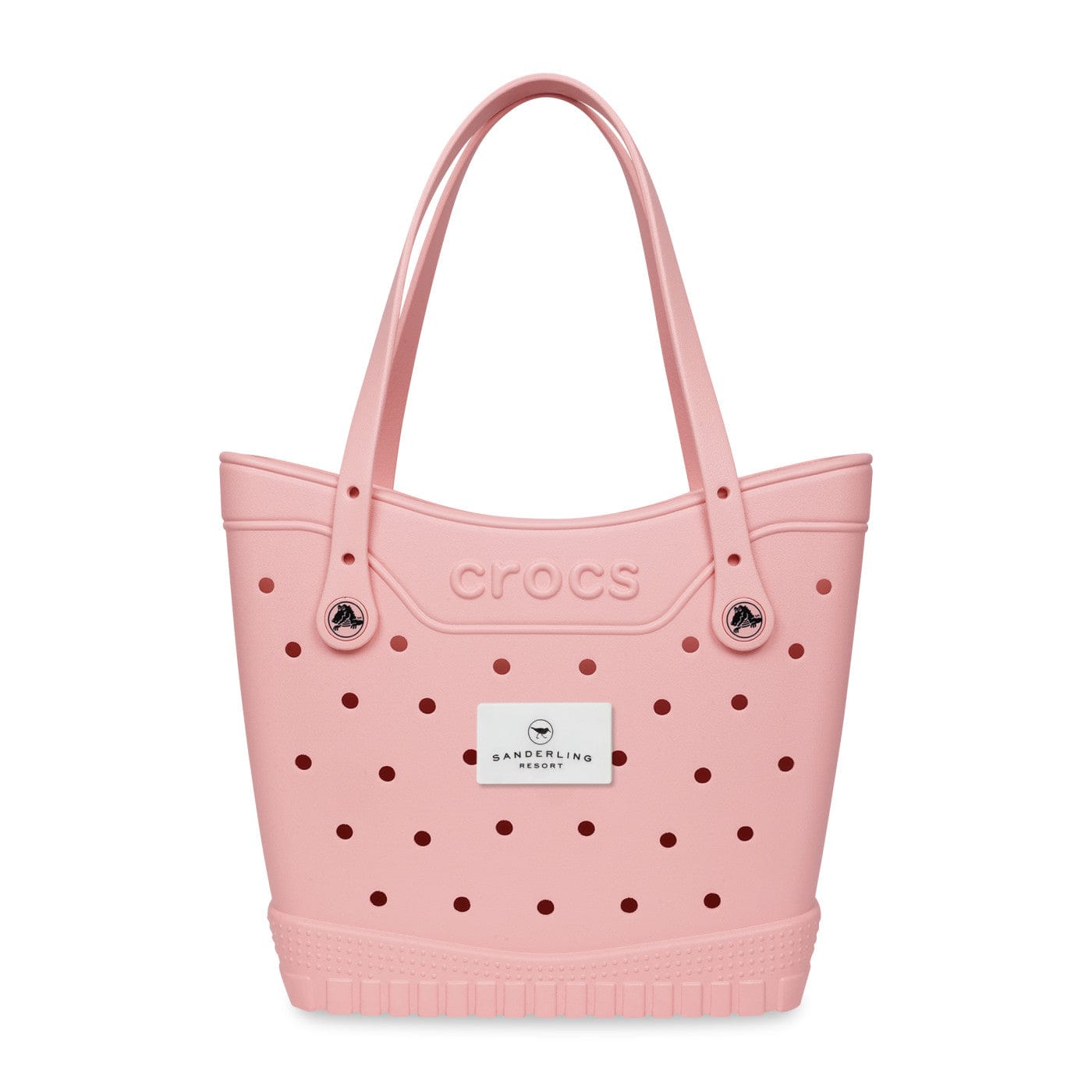 Crocs Bags One Size / Powder Pink/White Crocs - Classic Medium Tote