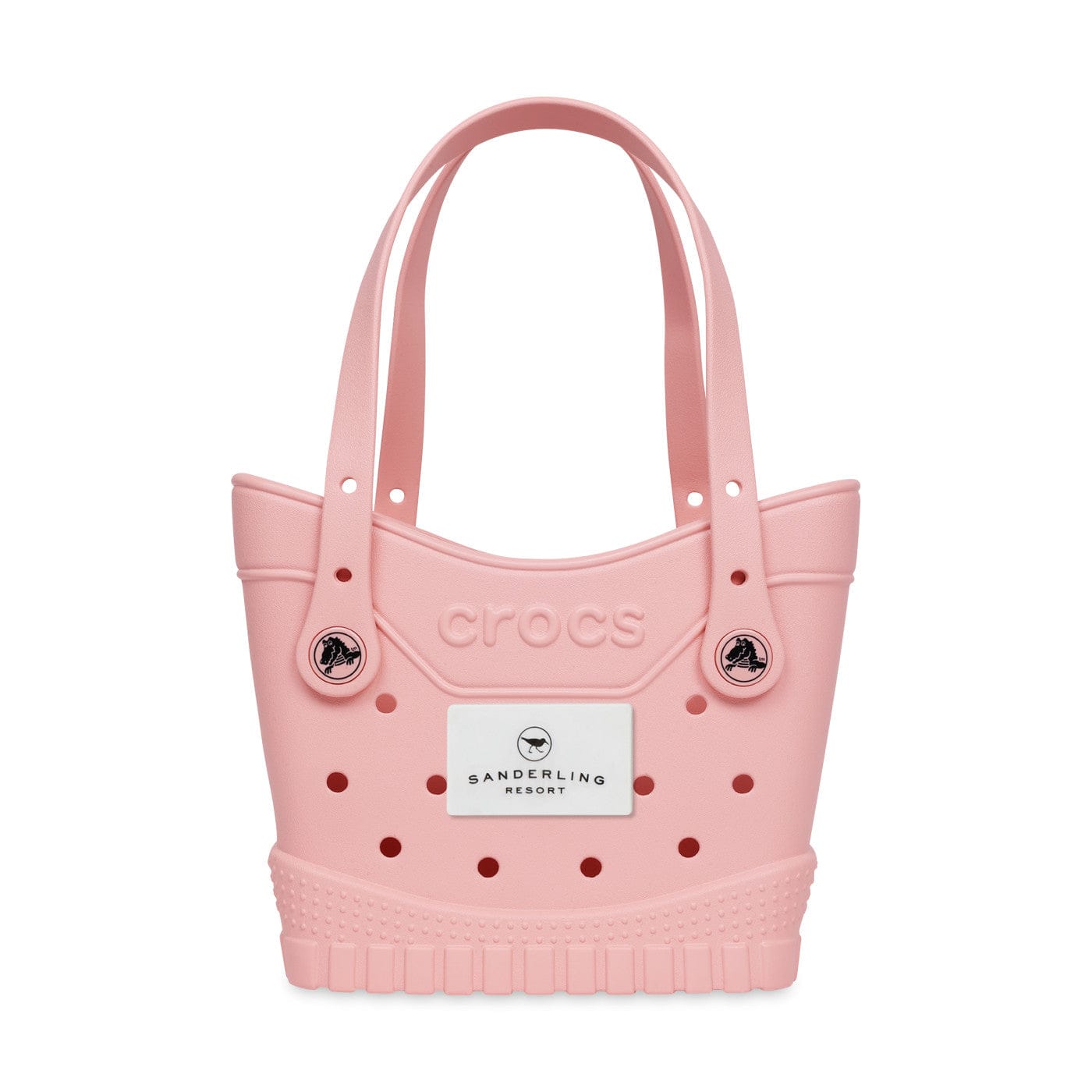 Crocs Bags One Size / Powder Pink/White Crocs - Classic Small Tote