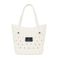 Crocs Bags One Size / White/Black Crocs - Classic Medium Tote