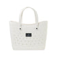 Crocs Bags One Size / White/Black Crocs - Large Medium Tote
