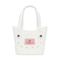Crocs Bags One Size / White/Powder Pink Crocs - Classic Small Tote