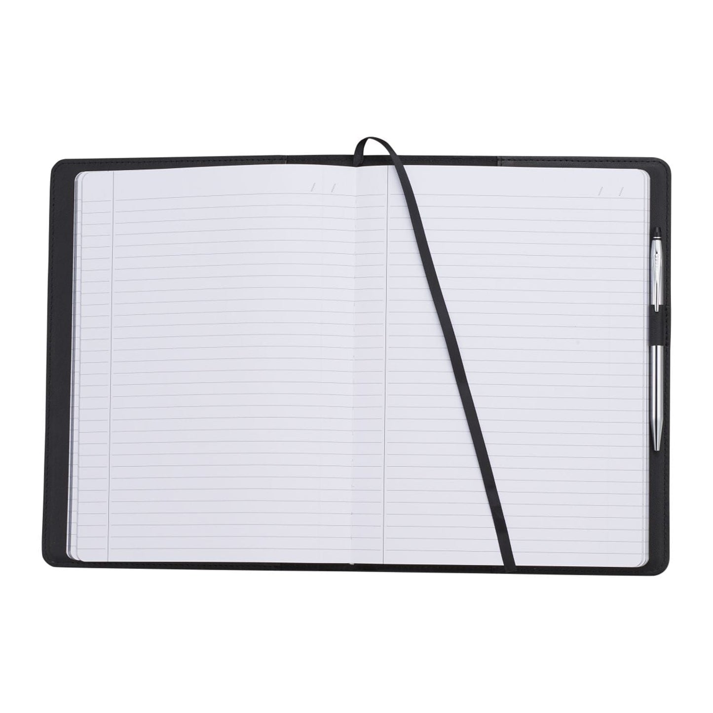 Cross Accessories One Size / Black Cross - Refined Refillable Notebook 7" x 10"