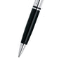 Cross Writing Instruments One Size / Black Cross - Calais Chrome & Black Lacquer Ballpoint Pen