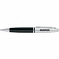 Cross Writing Instruments One Size / Black Cross - Calais Chrome & Black Lacquer Ballpoint Pen
