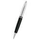 Cross Writing Instruments One Size / Black Cross - Calais Chrome & Black Lacquer Ballpoint Pen