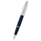 Cross Writing Instruments One Size / Blue Cross - Bailey Chrome & Blue Lacquer Rollerball Pen