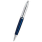 Cross Writing Instruments One Size / Blue Cross - Calais Chrome & Blue Lacquer Ballpoint Pen