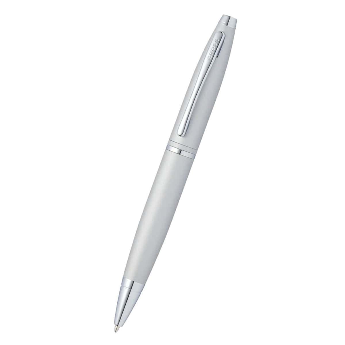 Cross Writing Instruments One Size / Satin Chrome Cross - Calais Satin Chrome Ballpoint Pen