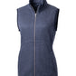 Cutter & Buck Fleece XS / Liberty Navy Heather Cutter & Buck - Women's Mainsail Vest