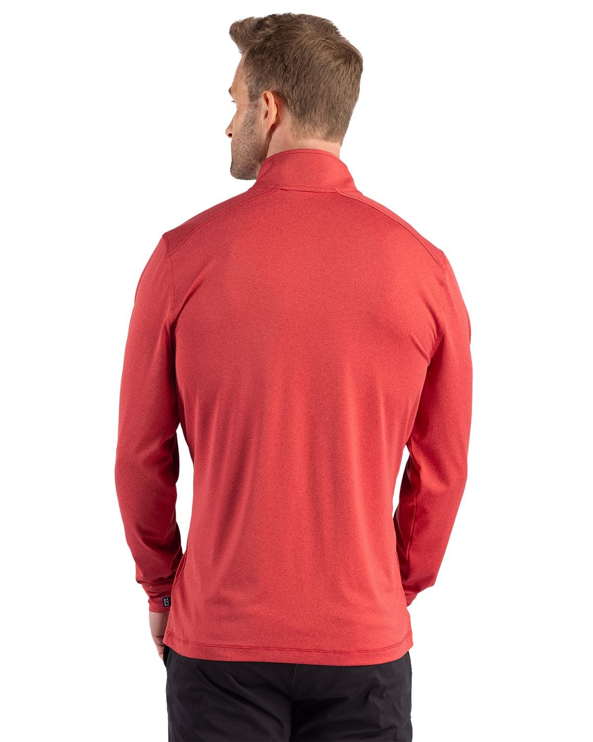 Cutter & Buck Layering Cutter & Buck - Men's Forge Recycled Stretch 1/4-Zip Pullover
