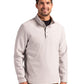 Cutter & Buck Layering Cutter & Buck - Men's Hunt's Point Textured Fleece Recycled Snap Pullover