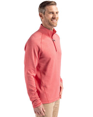 Cutter & Buck Layering Cutter & Buck - Men's Peshastin Fleece Recycled Half Zip Pullover