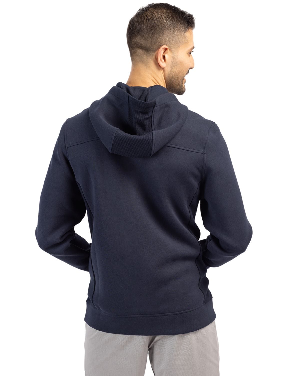 Cutter & Buck Layering Cutter & Buck - Men's Roam Recycled Half-Zip Hooded Pullover