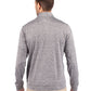 Cutter & Buck Layering Cutter & Buck - Men's Stealth Heathered Quarter-Zip Pullover