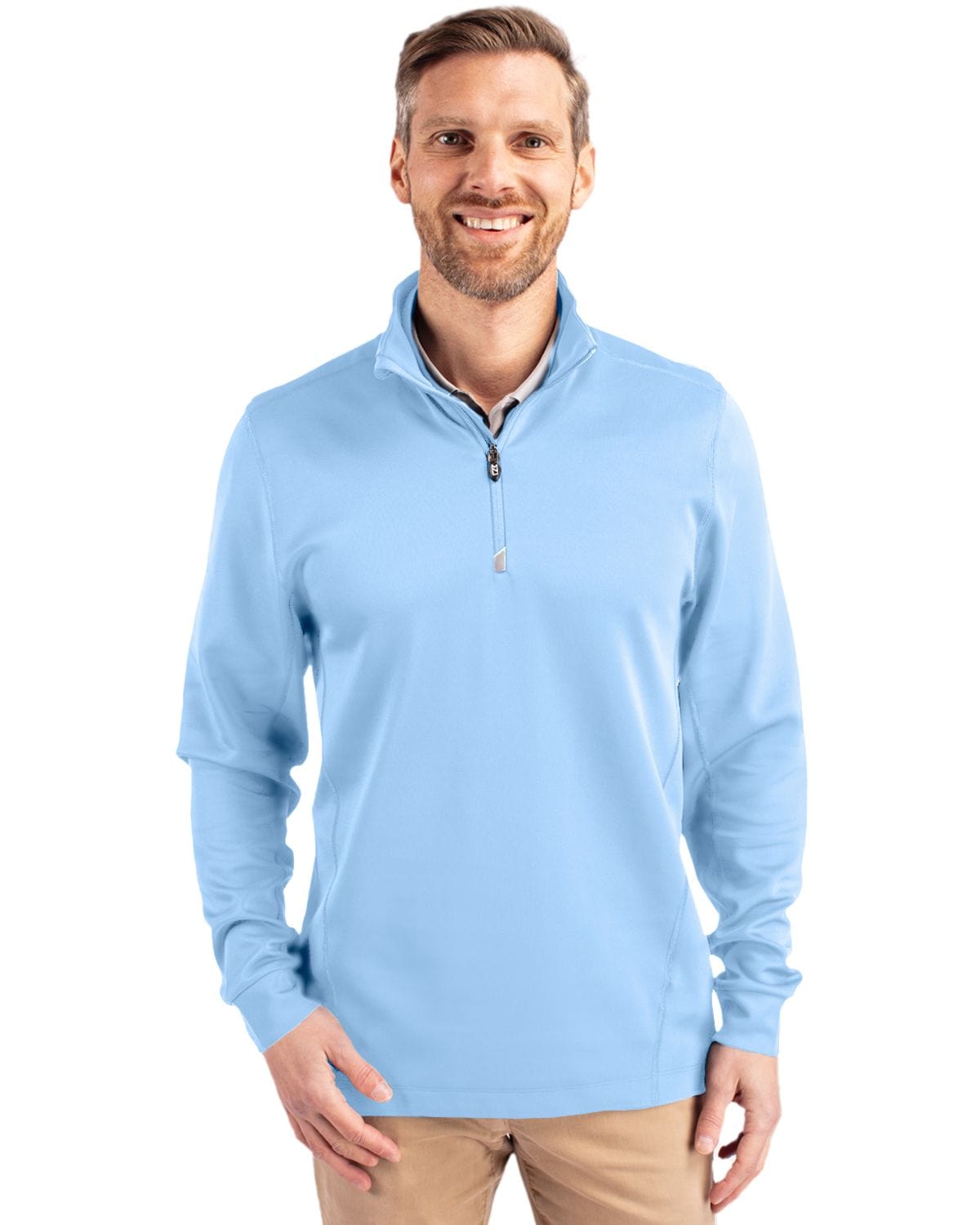 Cutter & Buck Layering Cutter & Buck - Men's Traverse Stretch Quarter Zip