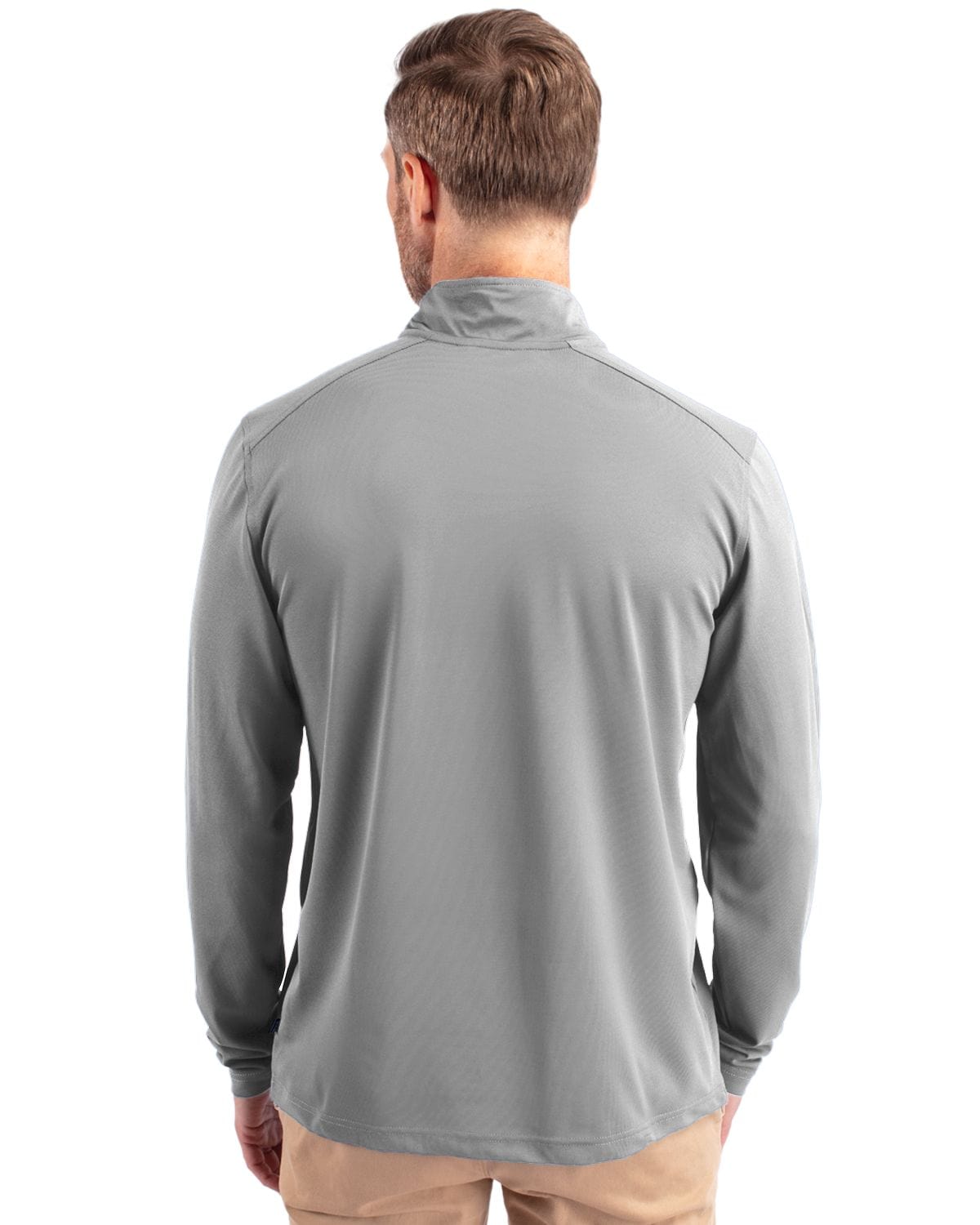 Cutter & Buck Layering Cutter & Buck - Men's Virtue Eco Pique Recycled Quarter Zip