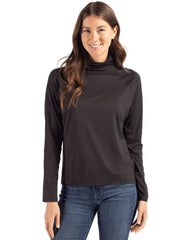 Cutter & Buck Layering Cutter & Buck - Women's Coastline Epic Comfort Recycled Funnel Neck