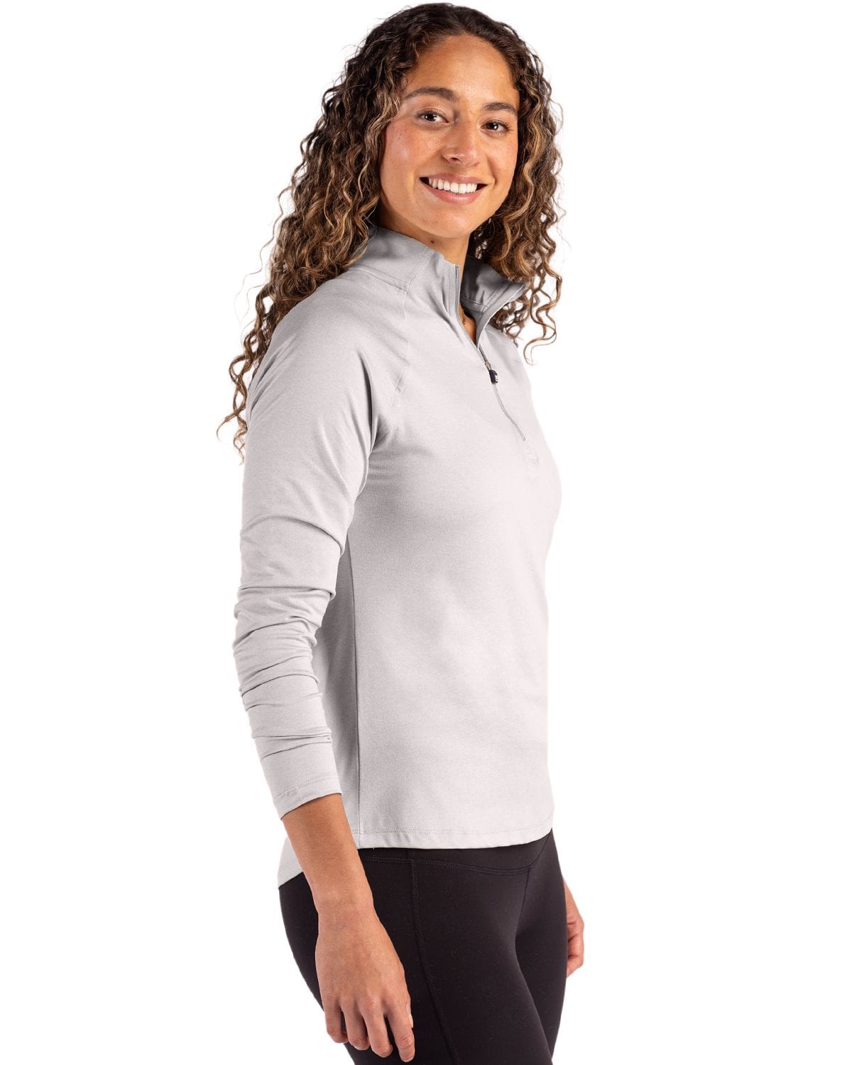 Cutter & Buck Layering Cutter & Buck - Women's Coastline Epic Comfort Recycled Quarter-Zip