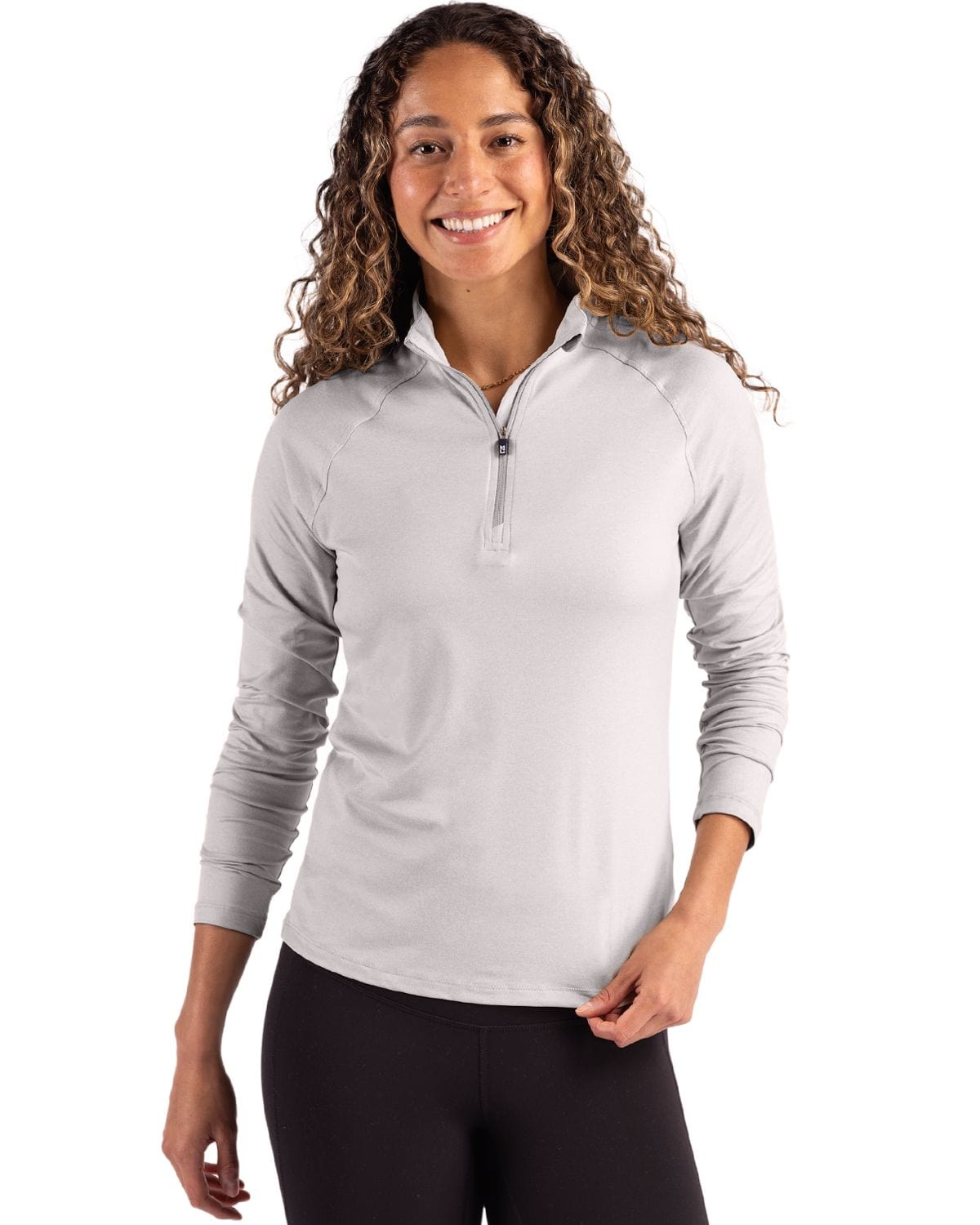 Cutter & Buck Layering Cutter & Buck - Women's Coastline Epic Comfort Recycled Quarter-Zip
