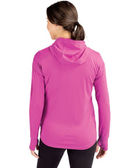 Cutter & Buck Layering Cutter & Buck - Women's Daybreak Recycled Half-Zip Hoodie