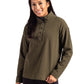 Cutter & Buck Layering Cutter & Buck - Women's Hunt's Point Textured Fleece Recycled Snap Pullover