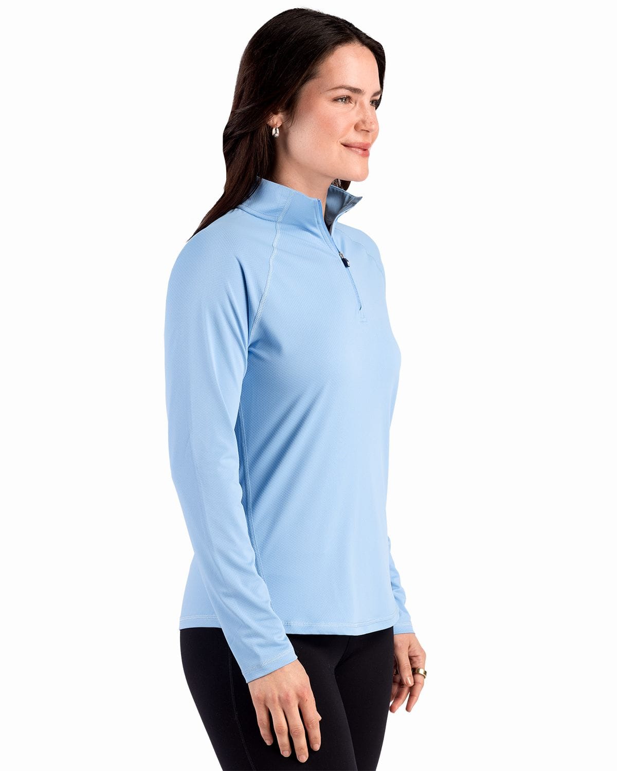 Cutter & Buck Layering Cutter & Buck - Women's Prospect Featherlight Stretch 1/4-Zip