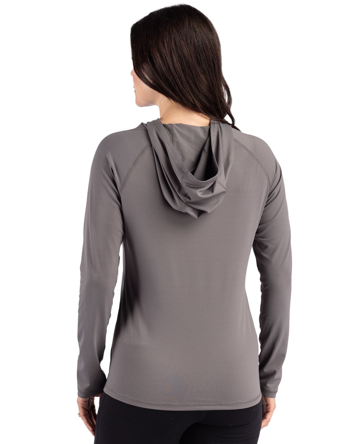 Cutter & Buck Layering Cutter & Buck - Women's Prospect Featherlight Stretch Hooded Pullover