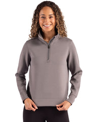 Cutter & Buck Layering Cutter & Buck - Women's Roam Recycled Quarter Zip Pullover