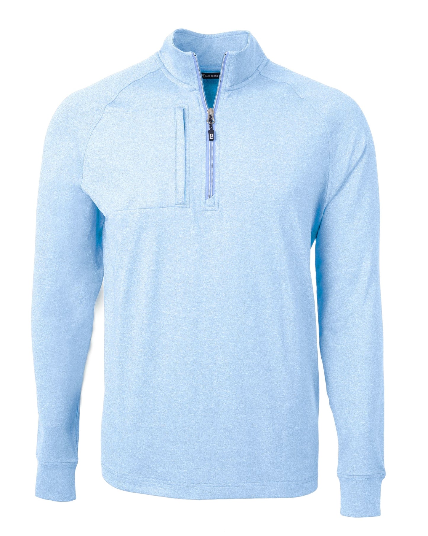 Cutter & Buck Layering S / Atlas Heather Cutter & Buck - Men's Adapt Eco Knit Heather Quarter-Zip Pullover