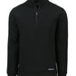 Cutter & Buck Layering S / Black Cutter & Buck - Men's Roam Recycled Quarter Zip Pullover