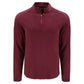 Cutter & Buck Layering S / Bordeaux Cutter & Buck - Men's Coastline Epic Comfort Recycled Quarter-Zip