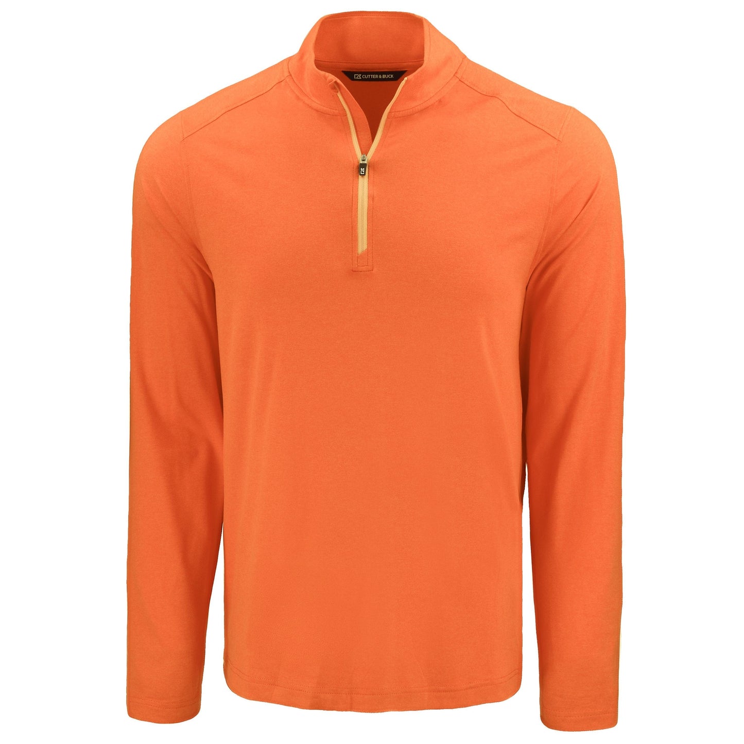 Cutter & Buck Layering S / College Orange Cutter & Buck - Men's Coastline Epic Comfort Recycled Quarter-Zip