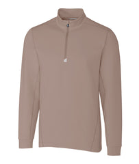 Cutter & Buck Layering S / Mushroom Cutter & Buck - Men's Traverse Stretch Quarter Zip
