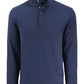 Cutter & Buck Layering S / Navy Blue Cutter & Buck - Men's Hunt's Point Textured Fleece Recycled Snap Pullover