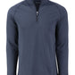 Cutter & Buck Layering S / Navy Blue Heather Cutter & Buck - Men's Peshastin Fleece Recycled Half Zip Pullover
