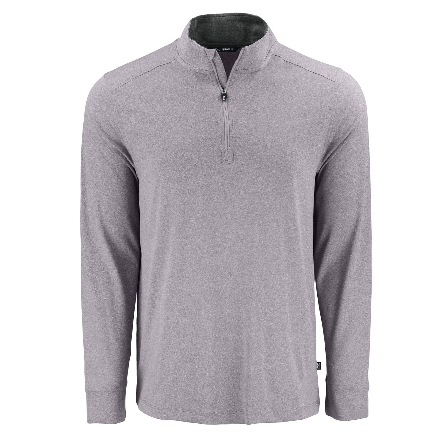 Cutter & Buck Layering S / Polished Heather Cutter & Buck - Men's Forge Recycled Stretch 1/4-Zip Pullover
